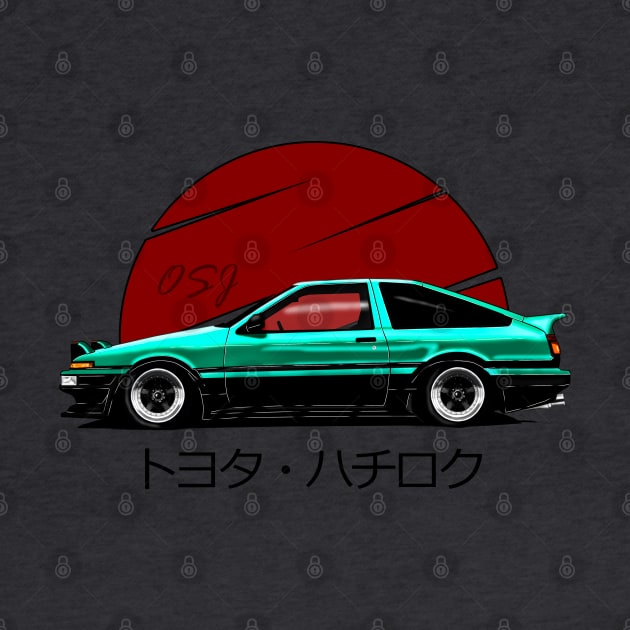 AE86 Turquoise Legend Edition by OSJ Store